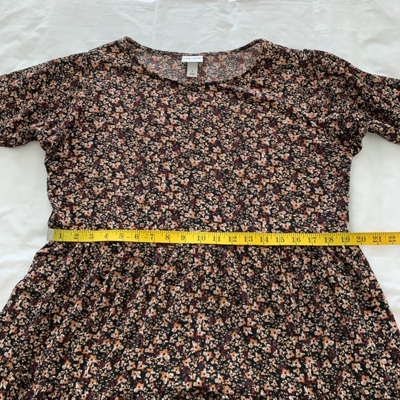 Ava & Viv Women's Plus Floral Print Dress, Size X - Picture 10 of 11